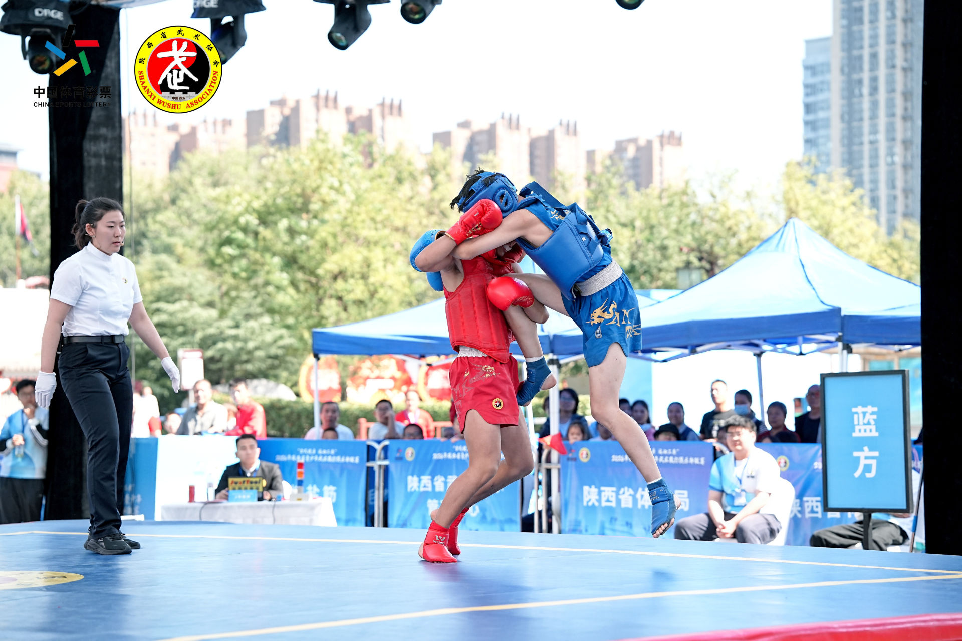 Shaanxi Youth Sanda League Opens in Xi’an