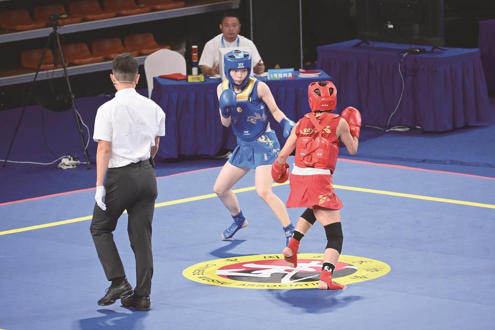 Hebei Youth Wushu and Sanda Events Begin at Provincial Games